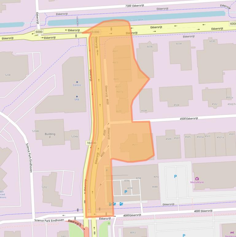 Kaart van postcodegebied 5692DR.