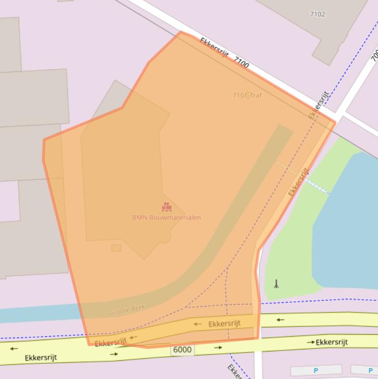 Kaart van postcodegebied 5692HD.