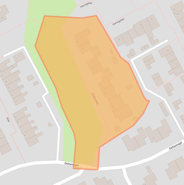 Kaart van postcodegebied 5751SE.