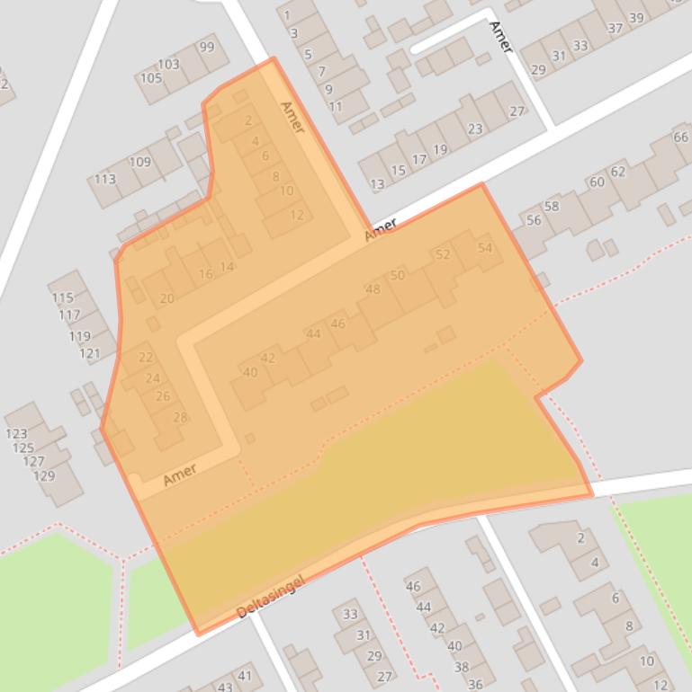 Kaart van postcodegebied 5751ST.