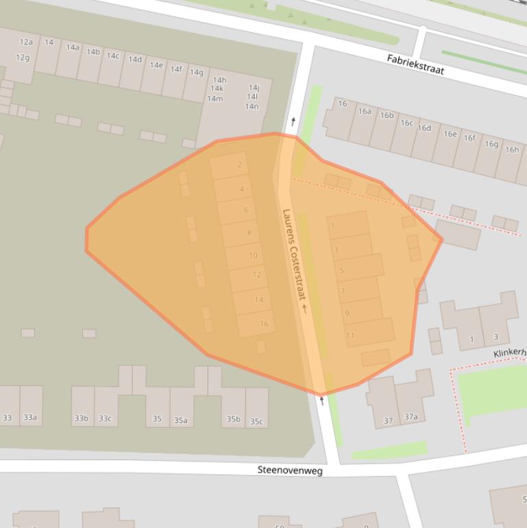 Kaart van postcodegebied 5753AM.