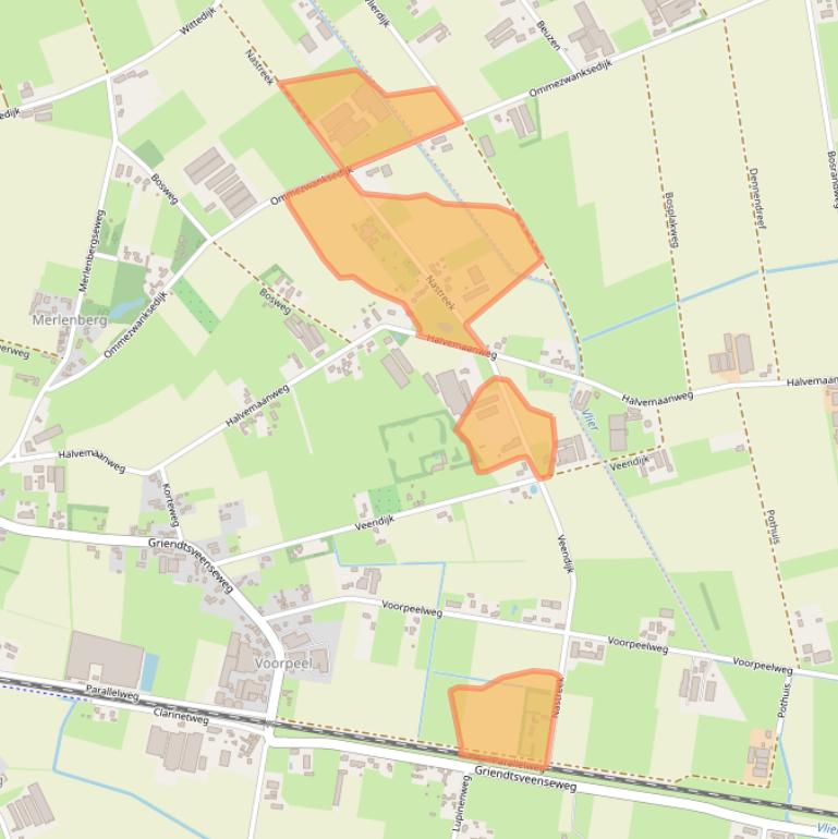 Kaart van postcodegebied 5754RK.