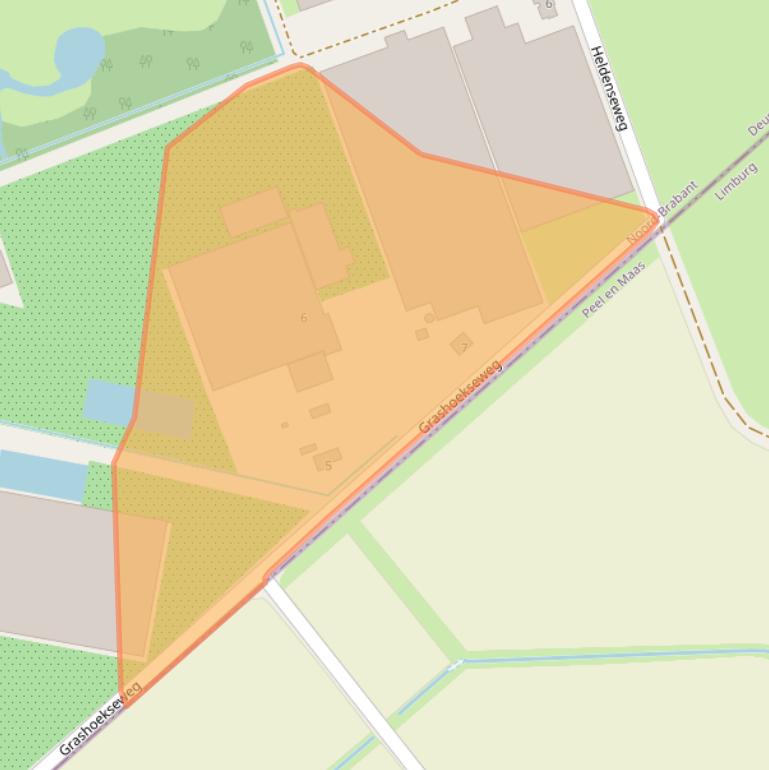 Kaart van postcodegebied 5759PV.