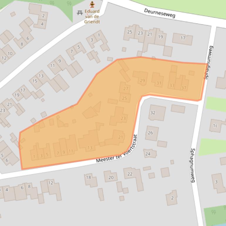 Kaart van postcodegebied 5766PW.