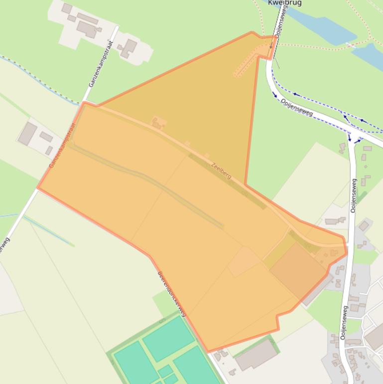 Kaart van postcodegebied 5871CL.