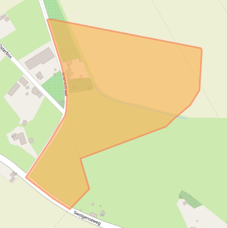 Kaart van postcodegebied 5871CN.