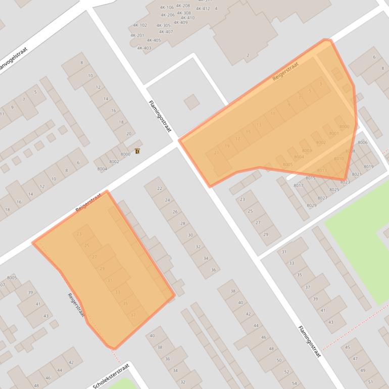 Kaart van postcodegebied 5912XL.