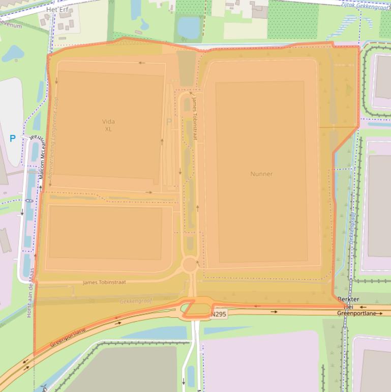 Kaart van postcodegebied 5928SL.