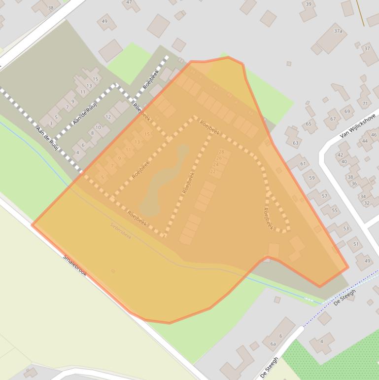 Kaart van postcodegebied 5973KJ.