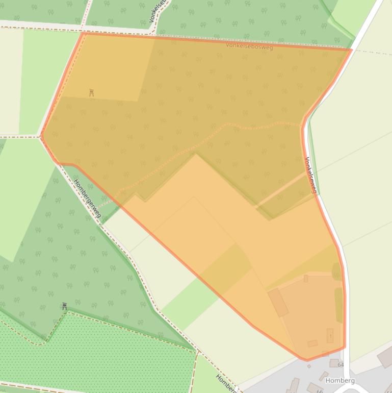 Kaart van postcodegebied 5973PJ.