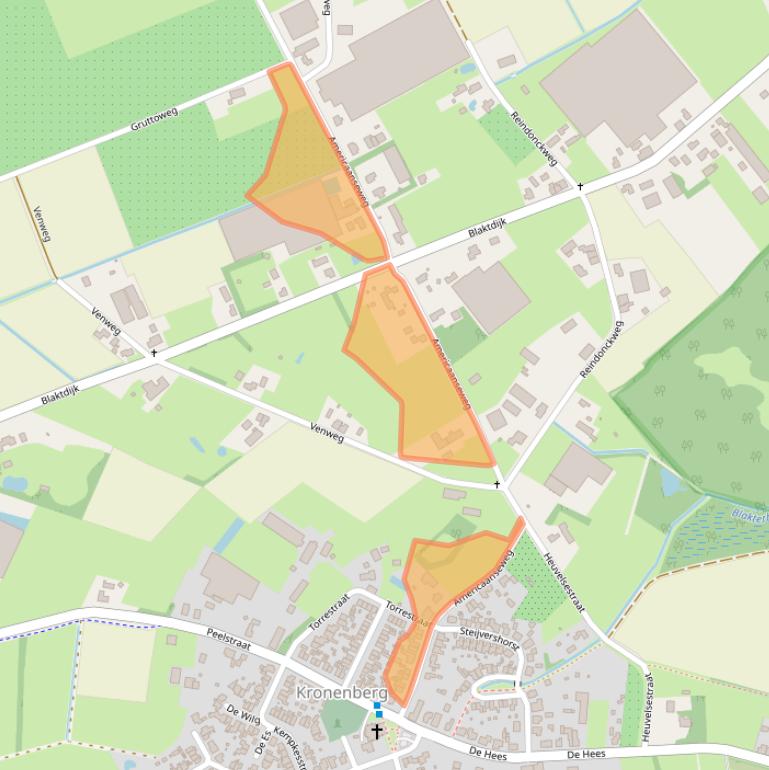 Kaart van postcodegebied 5976ND.