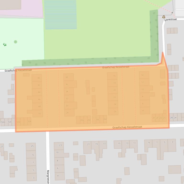 Kaart van postcodegebied 5981XT.