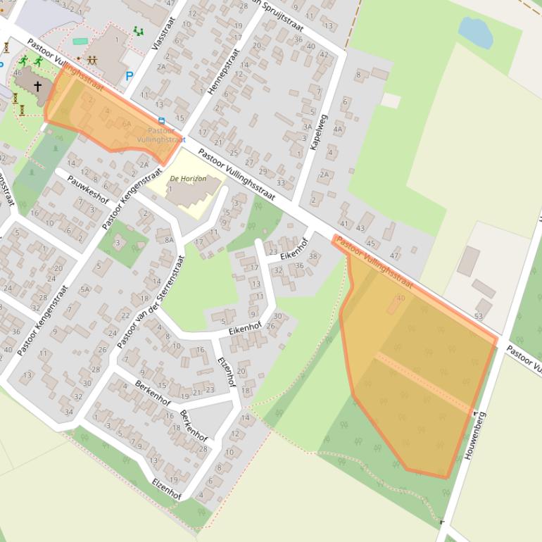 Kaart van postcodegebied 5985PJ.