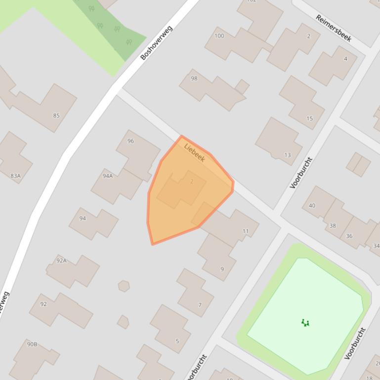 Kaart van postcodegebied 6002WC.