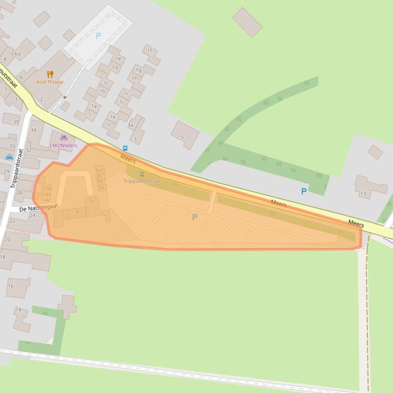 Kaart van postcodegebied 6017AZ.
