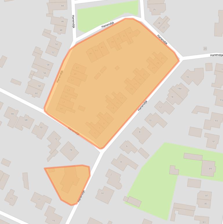 Kaart van postcodegebied 6021MB.