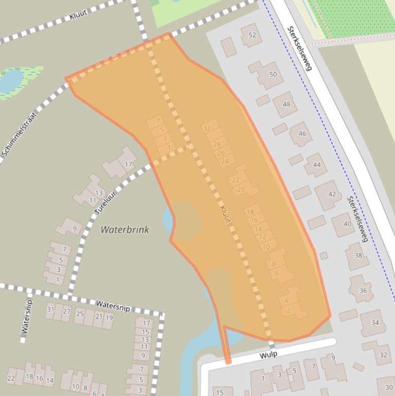 Kaart van postcodegebied 6026GD.