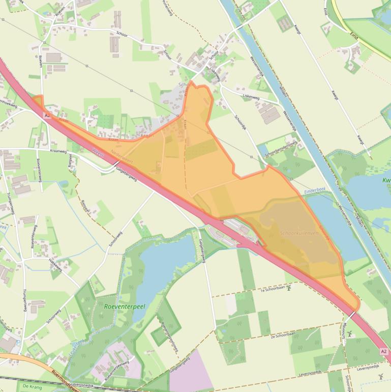 Kaart van postcodegebied 6031RW.