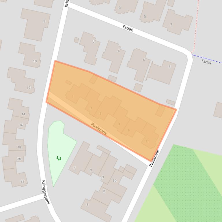 Kaart van postcodegebied 6034PC.