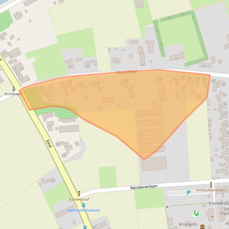 Kaart van postcodegebied 6034RK.