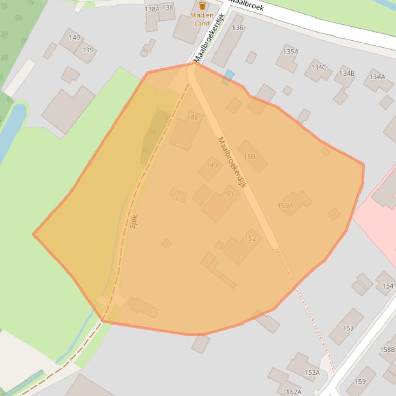 Kaart van postcodegebied 6042LS.