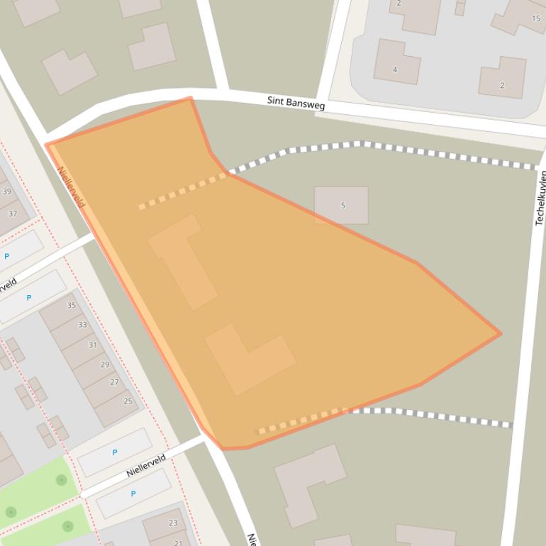 Kaart van postcodegebied 6042TL.