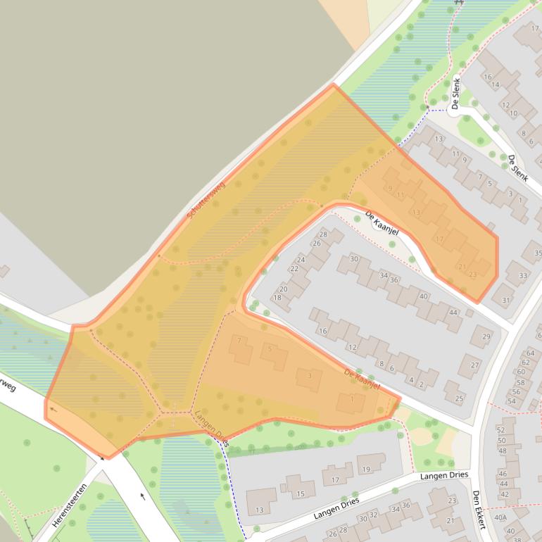 Kaart van postcodegebied 6049KV.