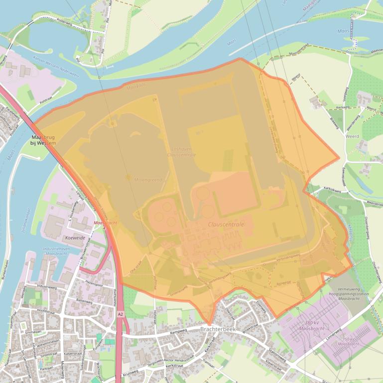 Kaart van postcodegebied 6051JP.