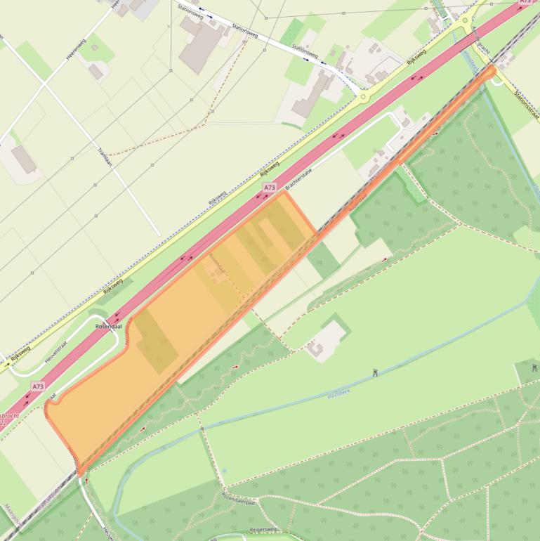 Kaart van postcodegebied 6051KM.