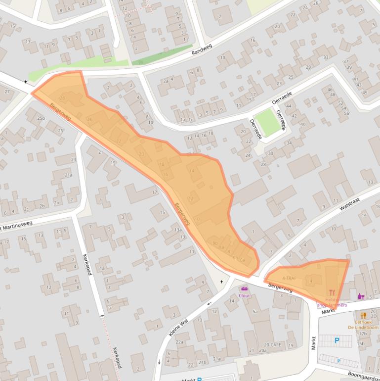 Kaart van postcodegebied 6063BR.