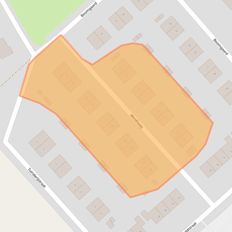 Kaart van postcodegebied 6067JM.