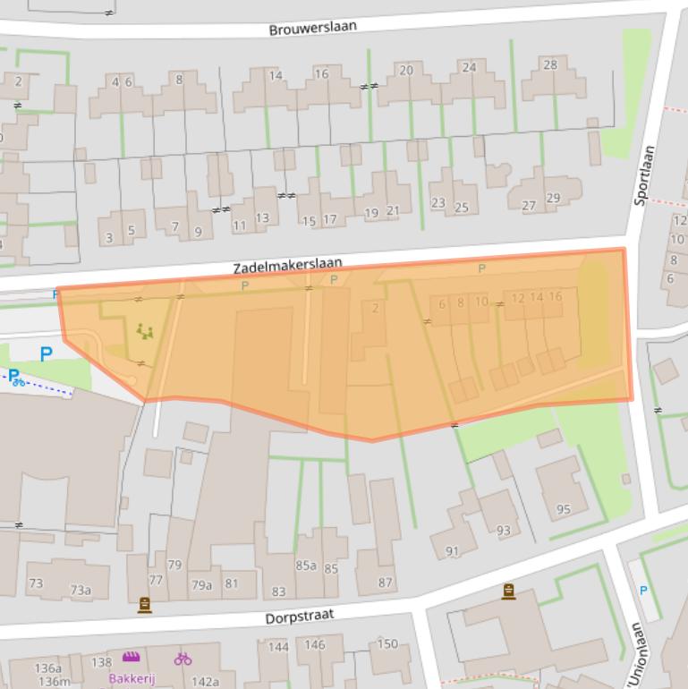 Kaart van postcodegebied 6093GP.