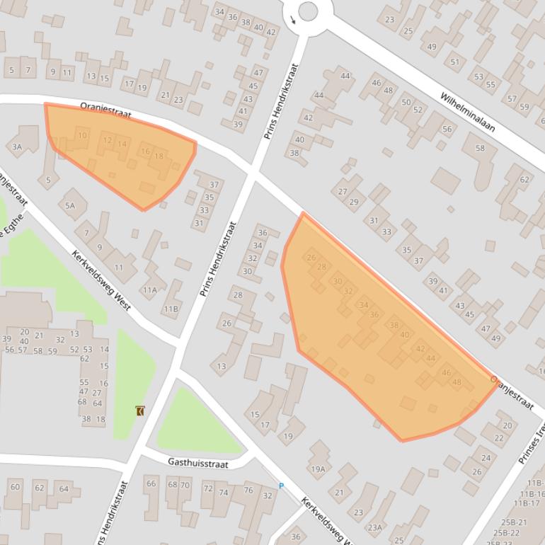 Kaart van postcodegebied 6101HX.