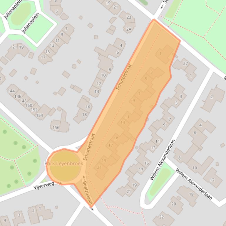 Kaart van postcodegebied 6131JP.