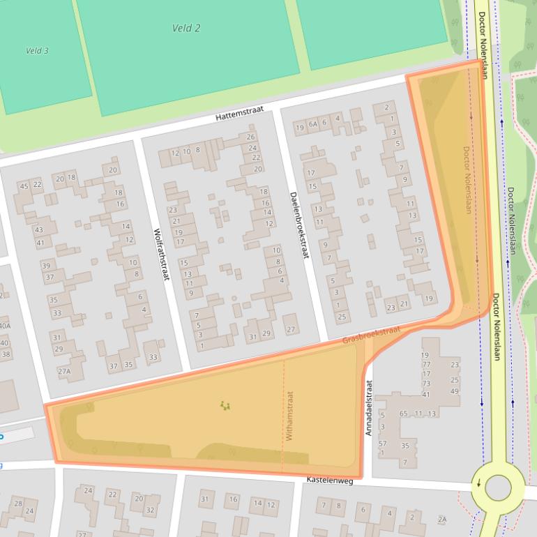 Kaart van postcodegebied 6136CP.