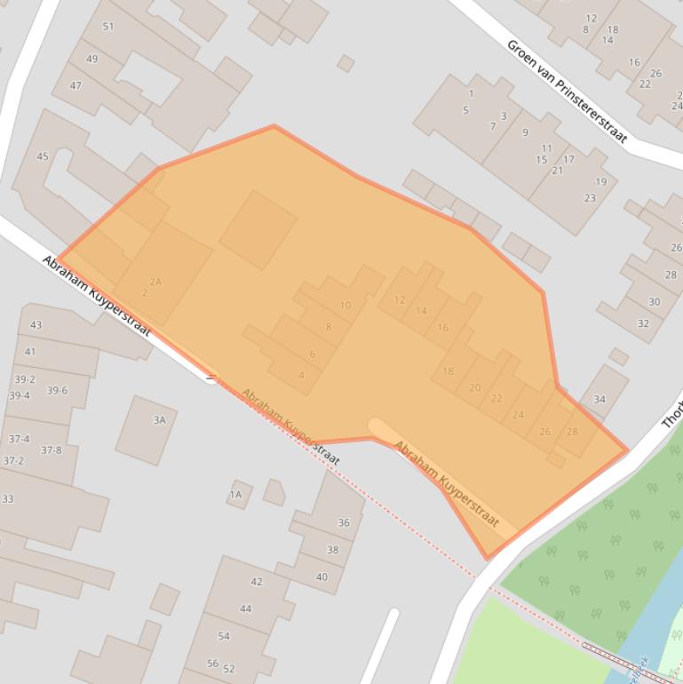 Kaart van postcodegebied 6136DE.