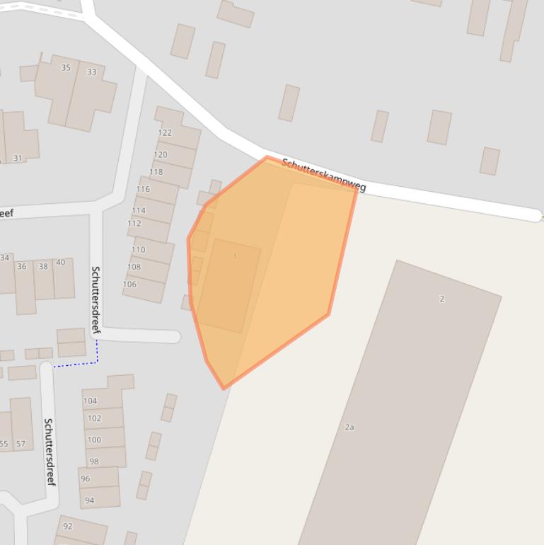 Kaart van postcodegebied 6181DW.