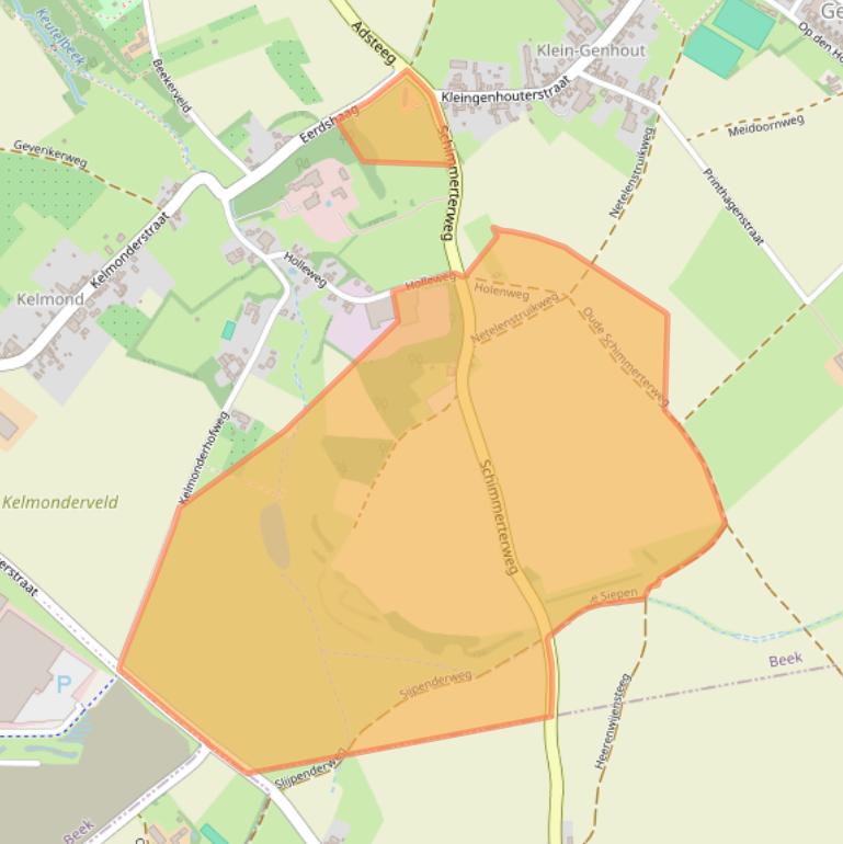 Kaart van postcodegebied 6191PV.