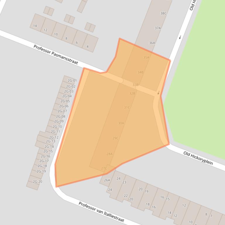 Kaart van postcodegebied 6224AR.