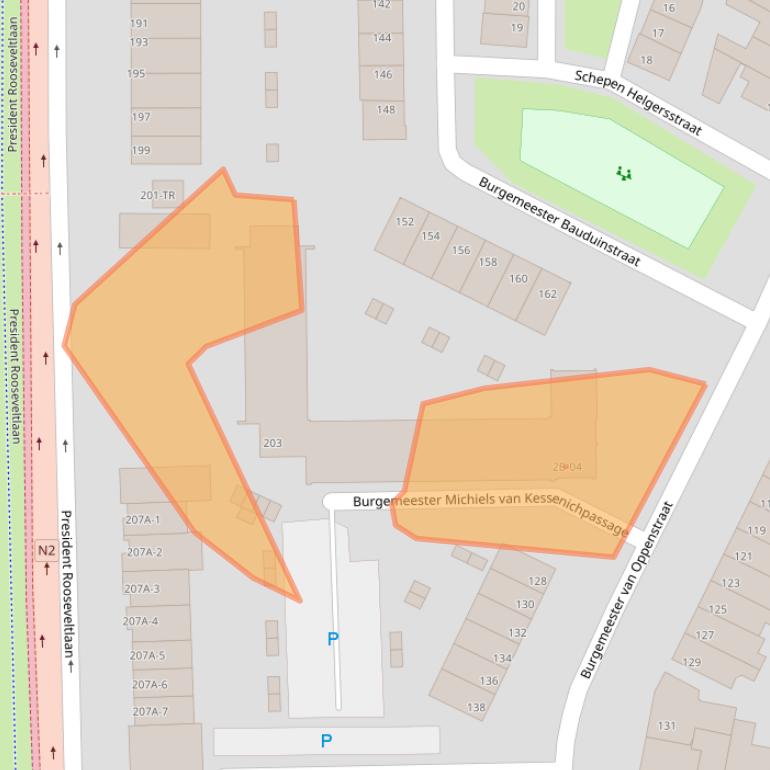 Kaart van postcodegebied 6224EJ.