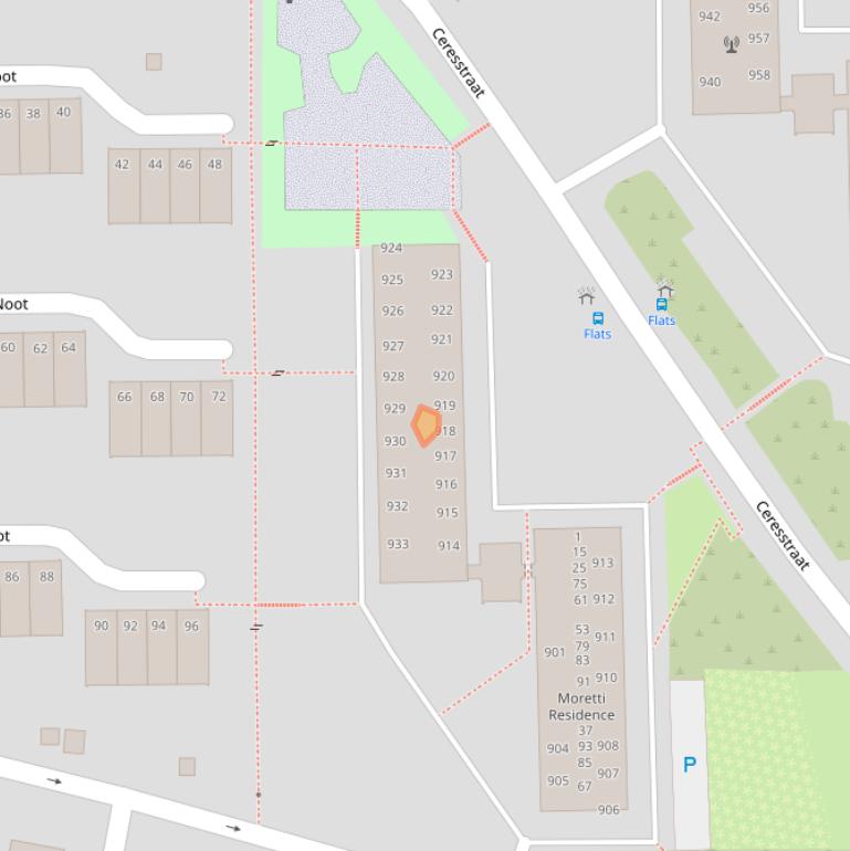 Kaart van postcodegebied 6291XH.