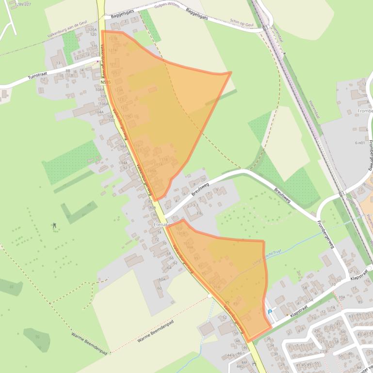 Kaart van postcodegebied 6321GC.