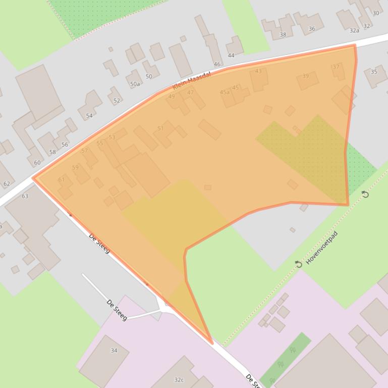 Kaart van postcodegebied 6333AH.