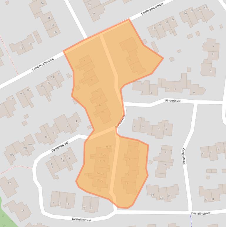 Kaart van postcodegebied 6367DB.