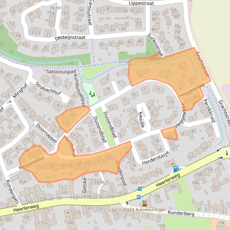 Kaart van postcodegebied 6367DM.