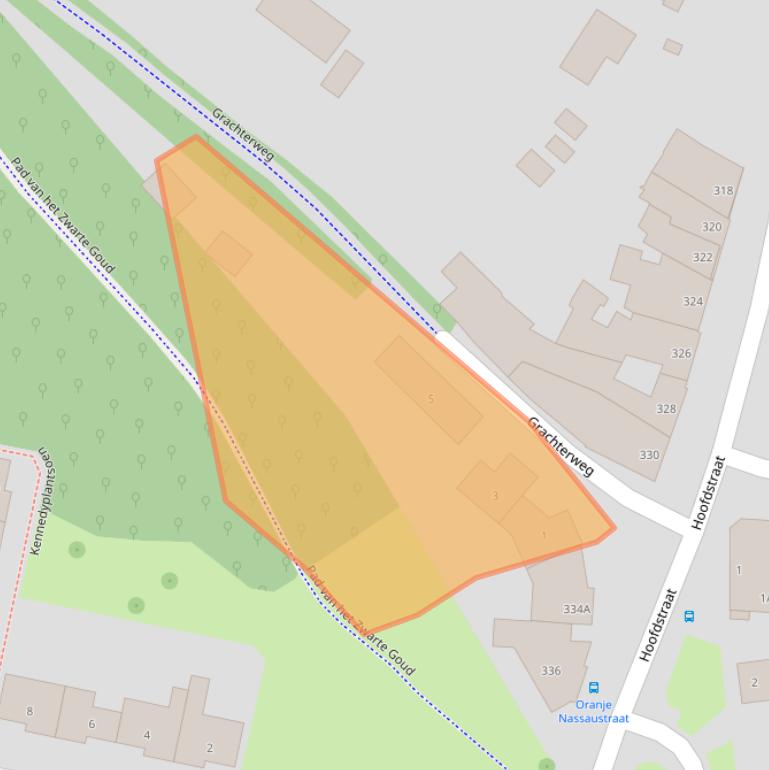 Kaart van postcodegebied 6372CM.