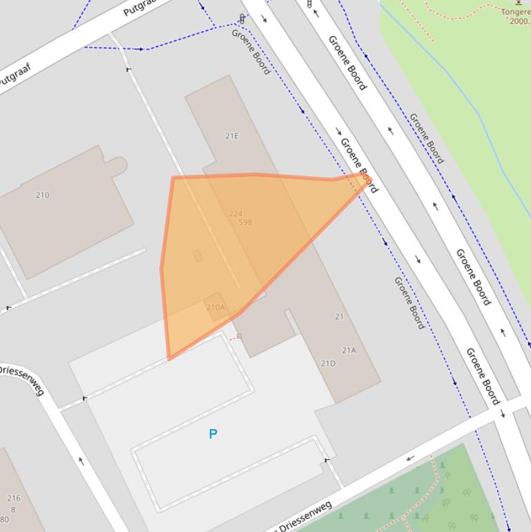 Kaart van postcodegebied 6411KN.