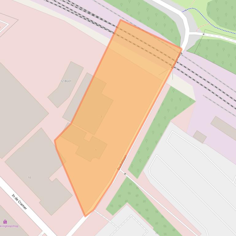 Kaart van postcodegebied 6411RT.