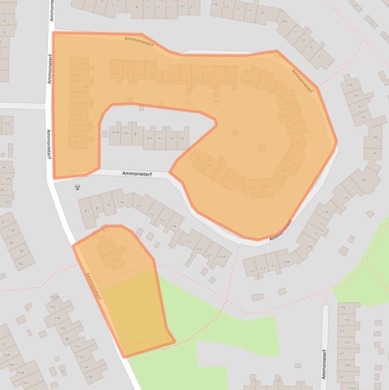 Kaart van postcodegebied 6413KR.