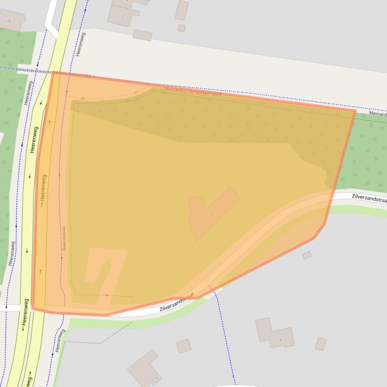 Kaart van postcodegebied 6414AX.